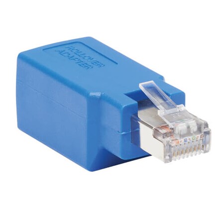 Tripp Lite Cisco Serial Console Rollover Adapter (M/F) - Rj45 To Rj45, Shielded,  N034-001-SH